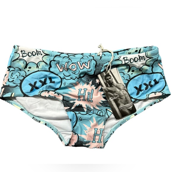 TADDLEE Men’s fun & sexy swim briefs trunks shorts swimwear NWT - Picture 10 of 12